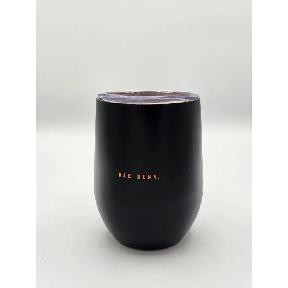 Rae Dunn Halloween CHEERS WITCHES 12oz. Insulated Stainless Steel Tumbler W/ Lid